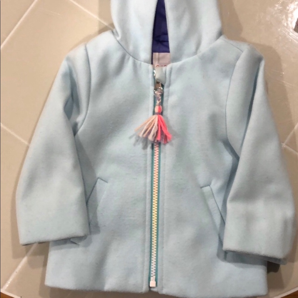 Baby’s winter coat.